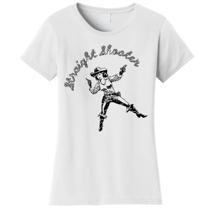 Cute Baby Retro Cowgirl Women's T-Shirt