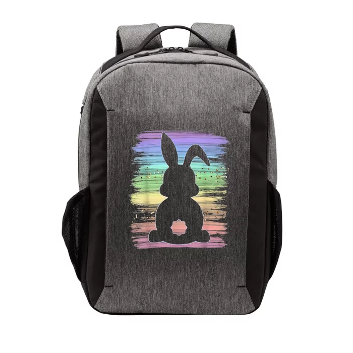 Cute Bunny Rabbit Pastel Happy Easter Day Womens Gifts Vector Backpack