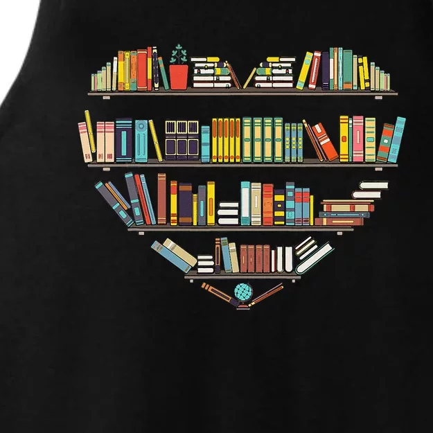 Cool Books Reading Men Women Book Lover Literacy Librarian Ladies Tri-Blend Wicking Tank