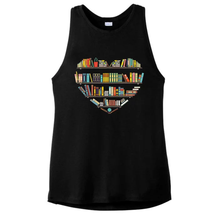 Cool Books Reading Men Women Book Lover Literacy Librarian Ladies Tri-Blend Wicking Tank