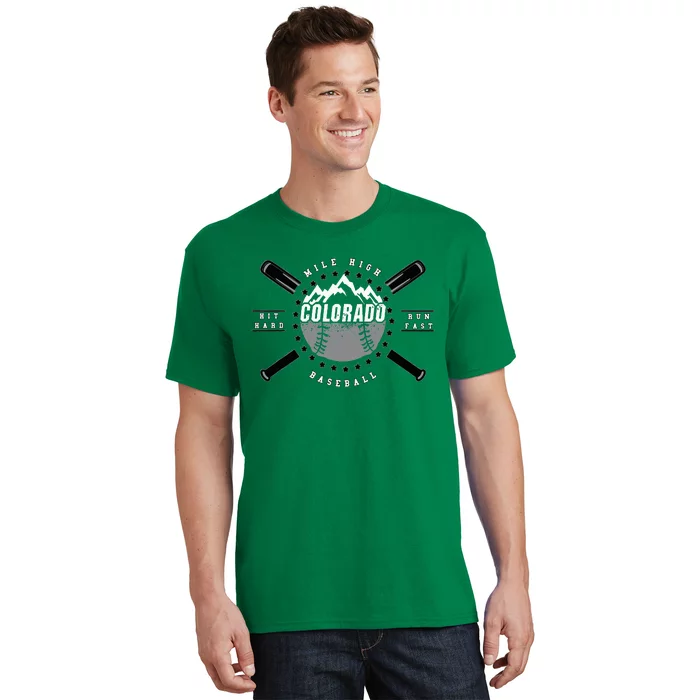 Colorado Baseball Rocky Mountains T-Shirt