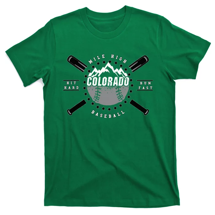 Colorado Baseball Rocky Mountains T-Shirt