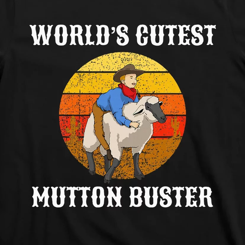 Cutest Buster Rodeo Mutton Busting T-Shirt