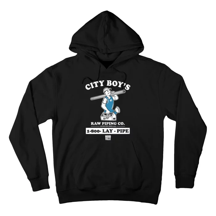 City Boy’s Raw Piping Co 1800 Lay Pipe Hoodie