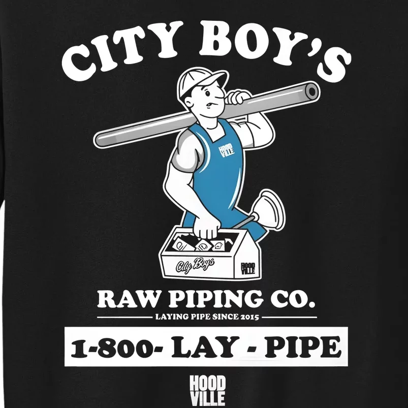 City Boy’s Raw Piping Co 1800 Lay Pipe Sweatshirt