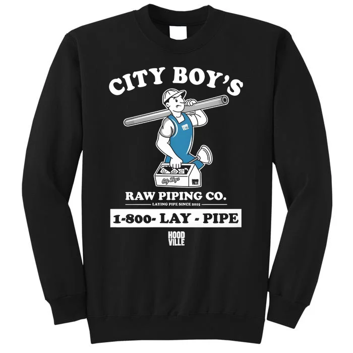 City Boy’s Raw Piping Co 1800 Lay Pipe Sweatshirt