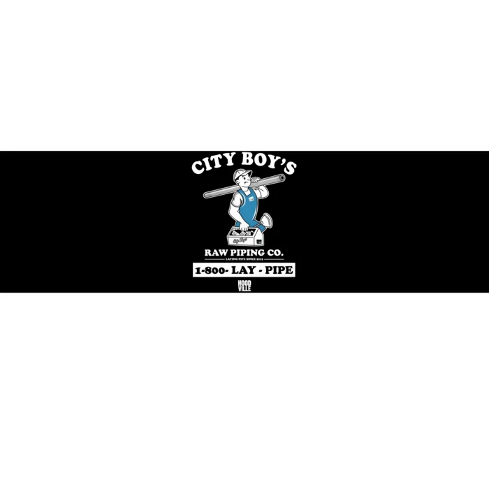 City Boy’s Raw Piping Co 1800 Lay Pipe Bumper Sticker