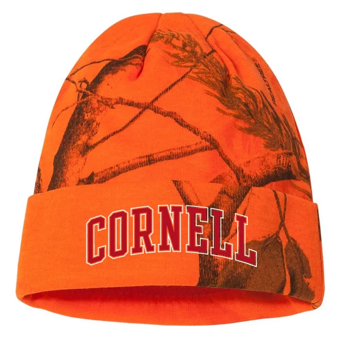 Cornell Big Red Apparel Neutral Game Day Arch Kati - 12in Camo Beanie