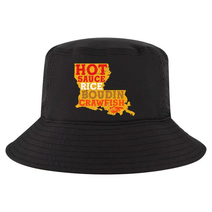 Crawfish Boil Retro Louisiana Usa Cajun Seafood Festival Cool Comfort Performance Bucket Hat