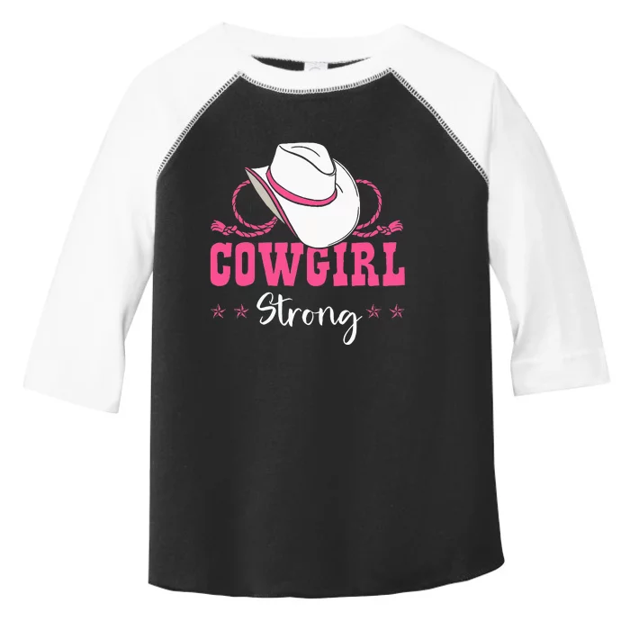 Cowgirl Barrel Racing Roping Horseback Riding Rodeo Toddler Fine Jersey T-Shirt