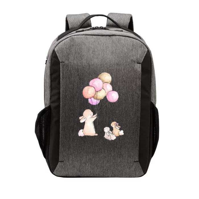 Cute Bunny Rabbit Balloon Vector Backpack