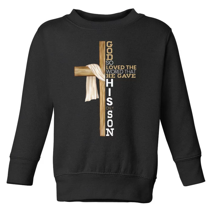 Christian Believer Religious Pastor Bible Scripture Toddler Sweatshirt