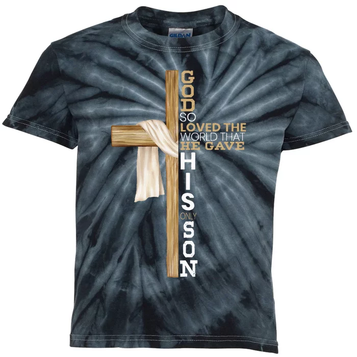 Christian Believer Religious Pastor Bible Scripture Kids Tie-Dye T-Shirt