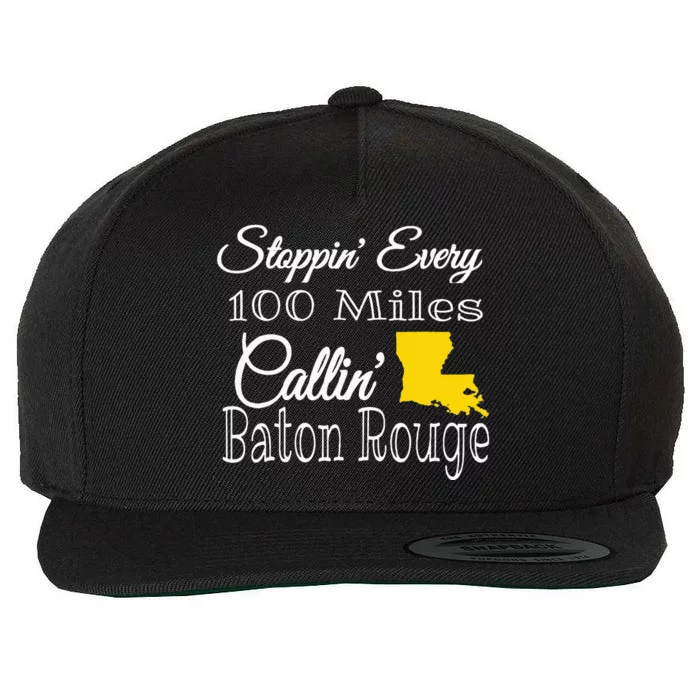 Callin Baton Rouge Music Concert Wool Snapback Cap