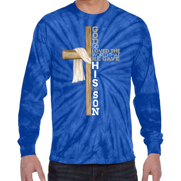 Christian Believer Religious Pastor Bible Scripture Gift Tie-Dye Long Sleeve Shirt