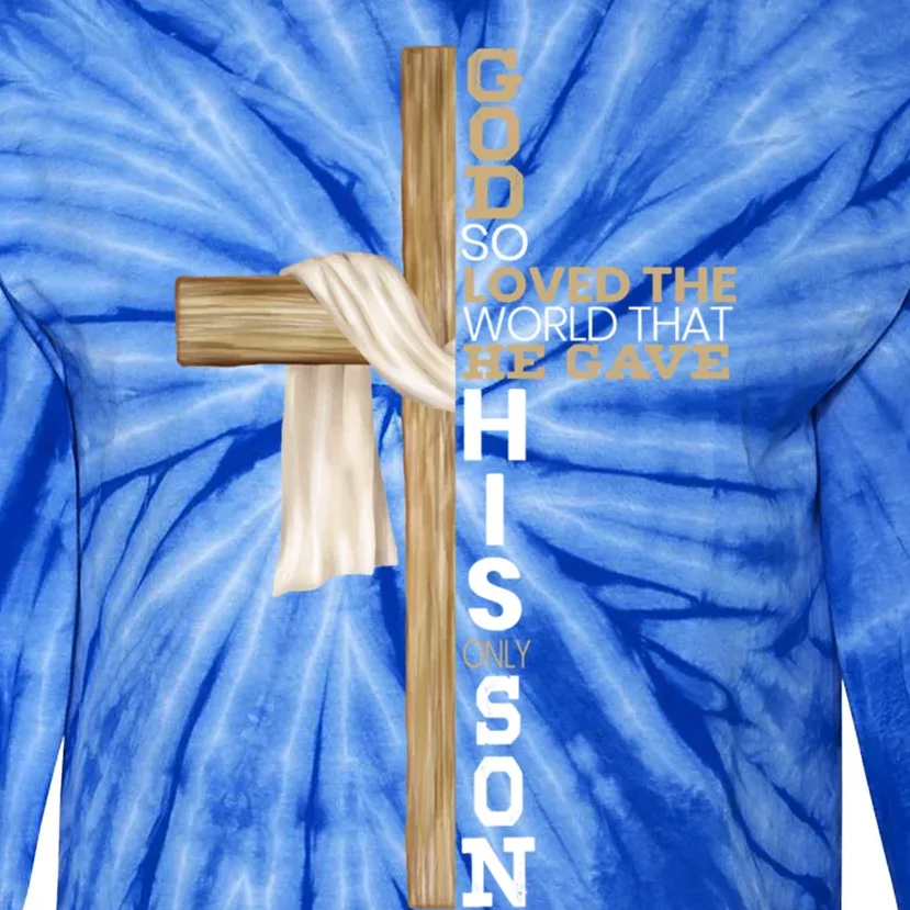 Christian Believer Religious Pastor Bible Scripture Gift Tie-Dye Long Sleeve Shirt