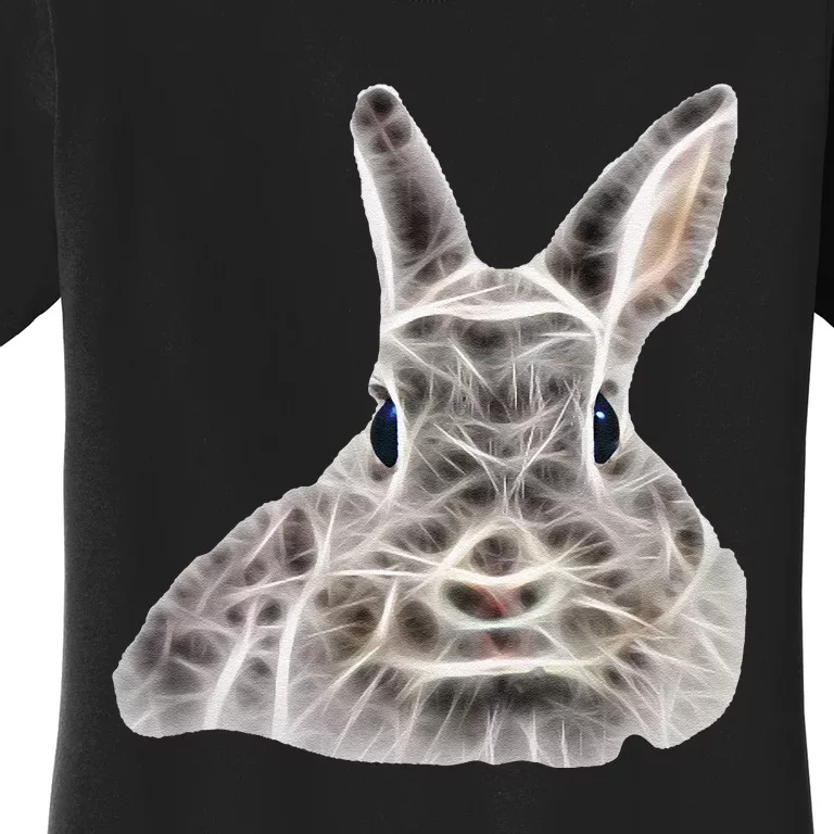 Cool Bunny Rabbit Graphic Great Funny Easter Gift Women's T-Shirt