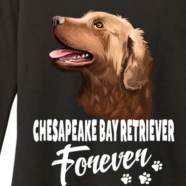 Chesapeake Bay Retriever Forever Cute Dog Lover Gift Great Gift Womens CVC Long Sleeve Shirt