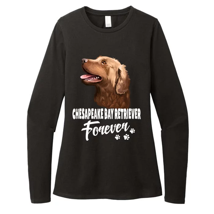 Chesapeake Bay Retriever Forever Cute Dog Lover Gift Great Gift Womens CVC Long Sleeve Shirt