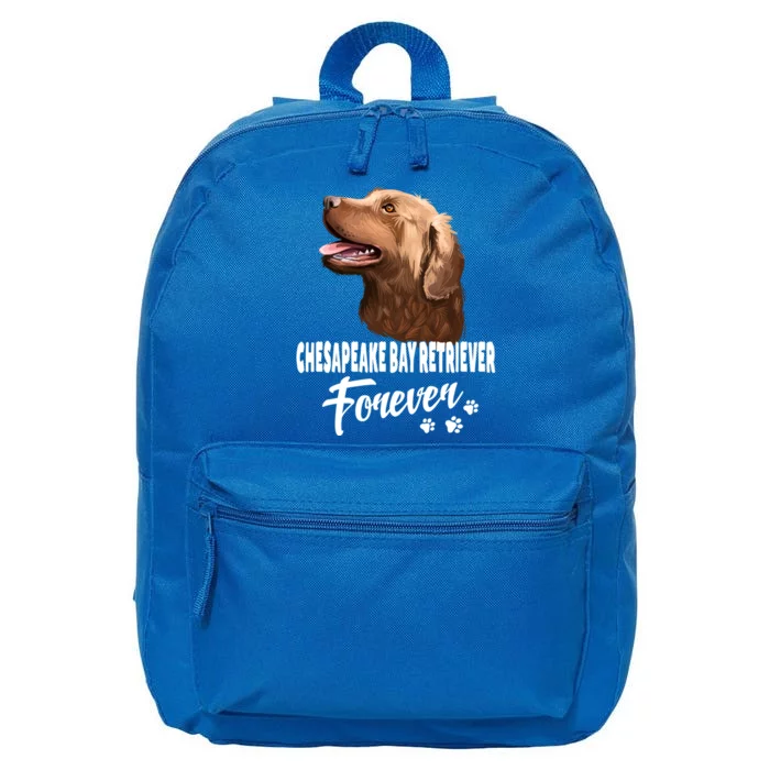 Chesapeake Bay Retriever Forever Cute Dog Lover Gift Great Gift 16 in Basic Backpack