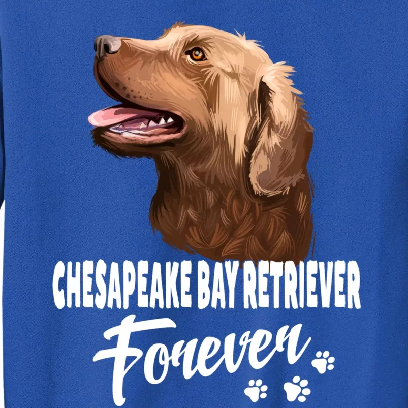 Chesapeake Bay Retriever Forever Cute Dog Lover Gift Great Gift Tall Sweatshirt