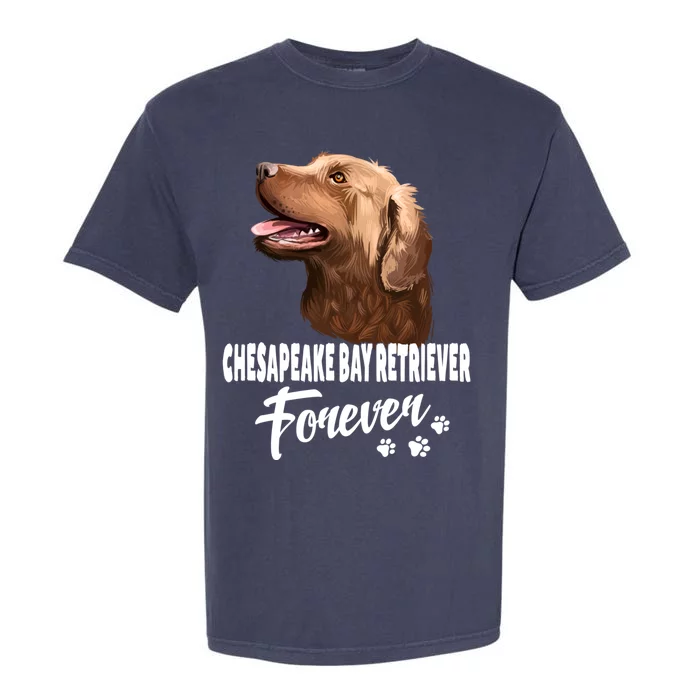 Chesapeake Bay Retriever Forever Cute Dog Lover Gift Great Gift Garment-Dyed Heavyweight T-Shirt