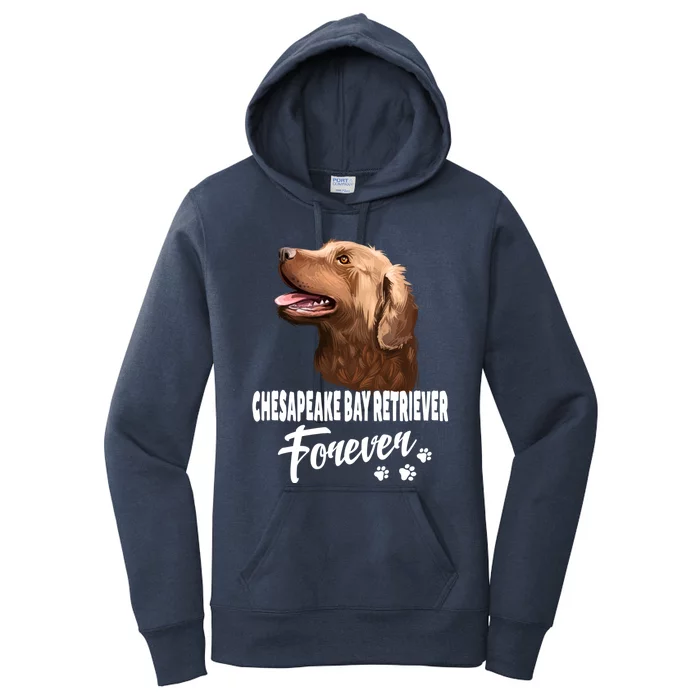 Chesapeake Bay Retriever Forever Cute Dog Lover Gift Great Gift Women's Pullover Hoodie