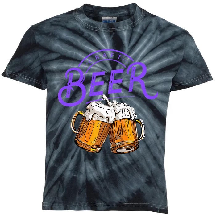 Craft Beer Summer Kids Tie-Dye T-Shirt