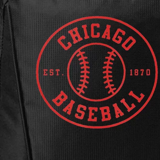 Chicago Baseball Seventh Inning Stretch Gameday Fan Gear City Backpack