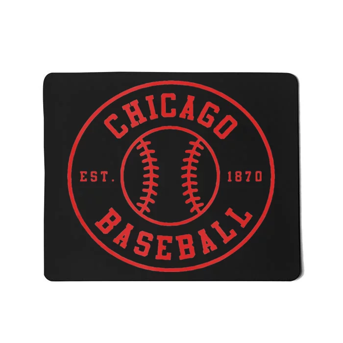 Chicago Baseball Seventh Inning Stretch Gameday Fan Gear Mousepad