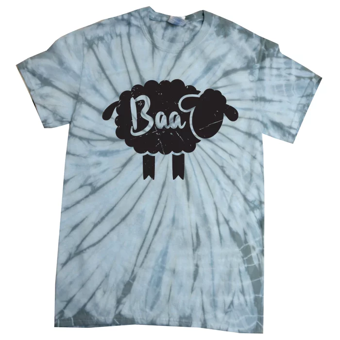 Cute Baa Sheepp Sound Black Sheepp Toy Lovers Gift Tie-Dye T-Shirt