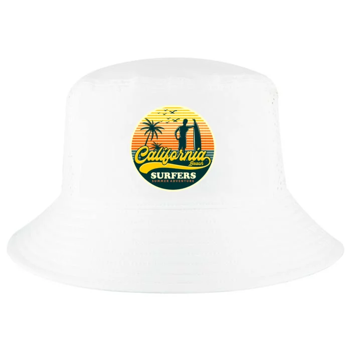 California Beach Surfers Summer Cool Comfort Performance Bucket Hat