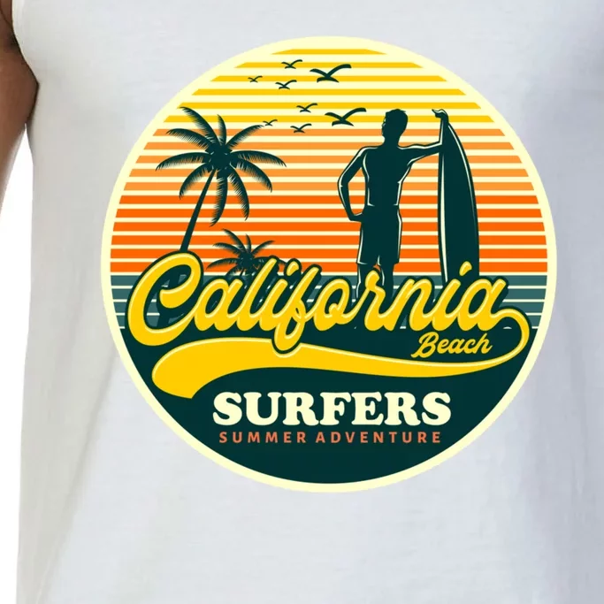 California Beach Surfers Summer Comfort Colors® Tank Top