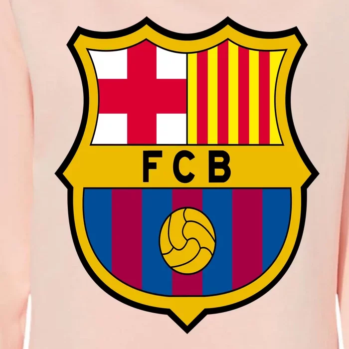 Cool Barcelona Soccer Jersey Womens California Wash Sweatshirt