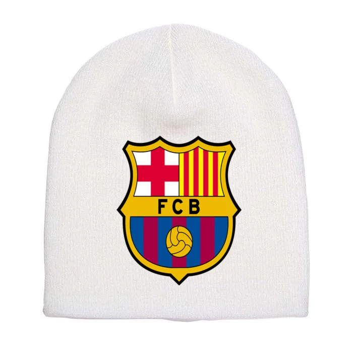 Cool Barcelona Soccer Jersey Short Acrylic Beanie