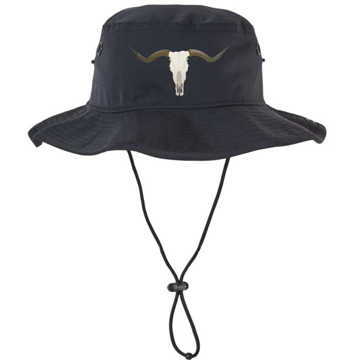 Cow Bull Steer Skull Cattle Longhorn Western Legacy Cool Fit Booney Bucket Hat