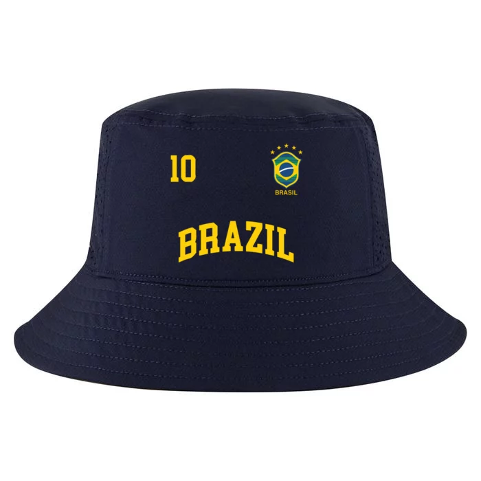 Cool Brazil Soccer Jersey Cool Comfort Performance Bucket Hat