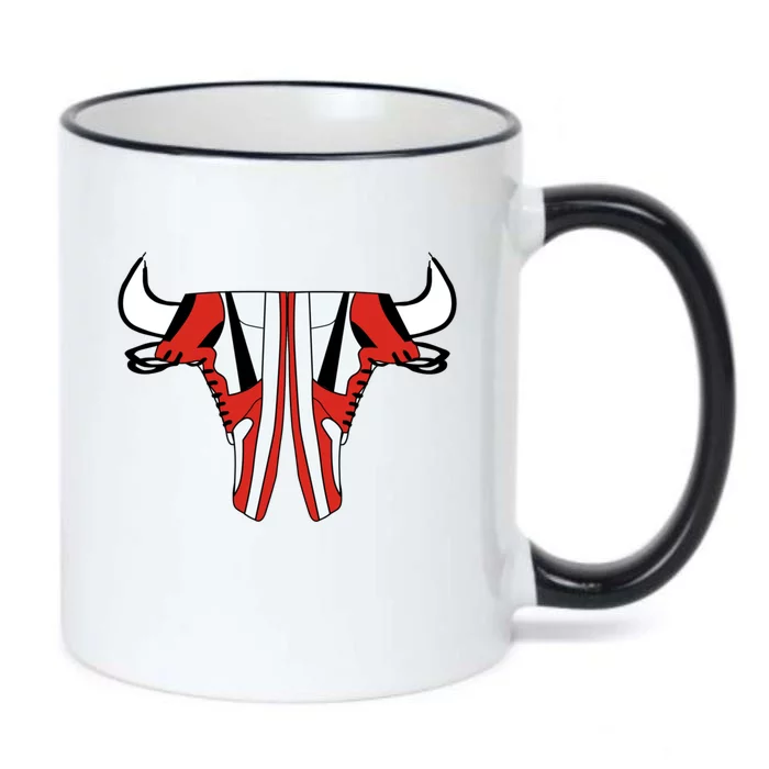 Chicago Bulls Shoes Black Color Changing Mug