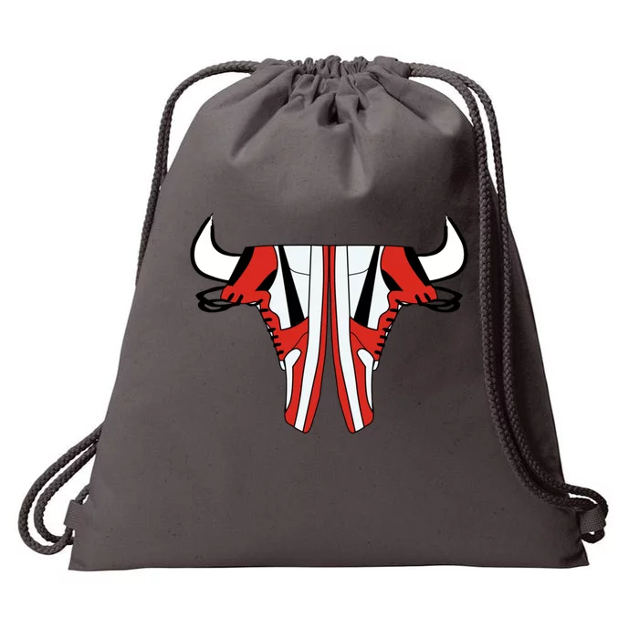 Chicago Bulls Shoes Drawstring Bag