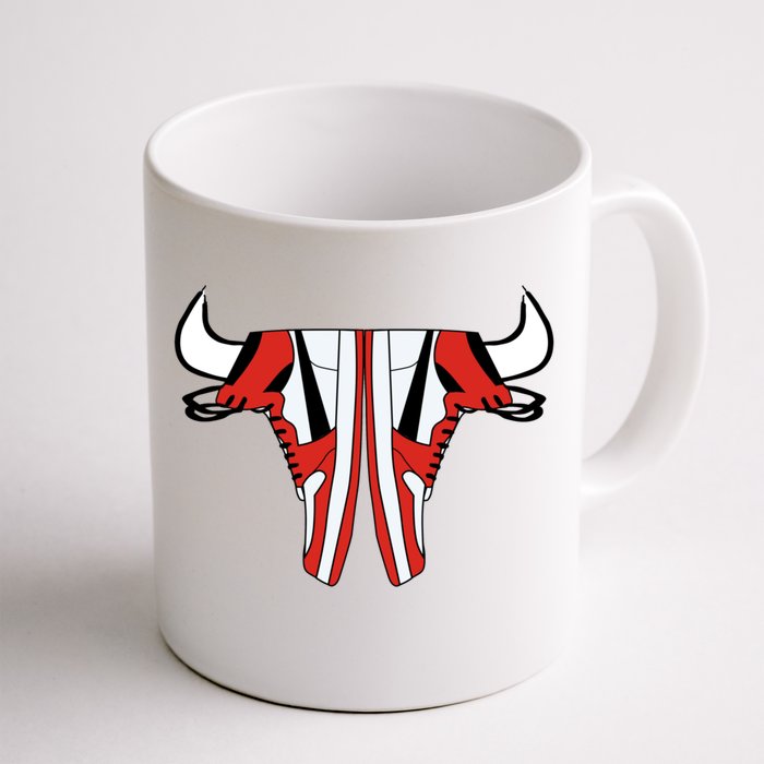 Chicago Bulls Shoes Front & Back Coffee Mug