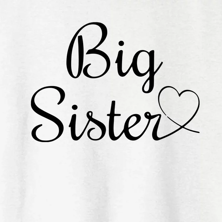 Cool Big Sister Women's Crop Top Tee