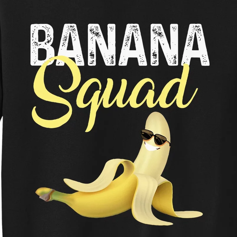 Cool Banana Squad Halloween Costume Banana Sunglusses Sweatshirt