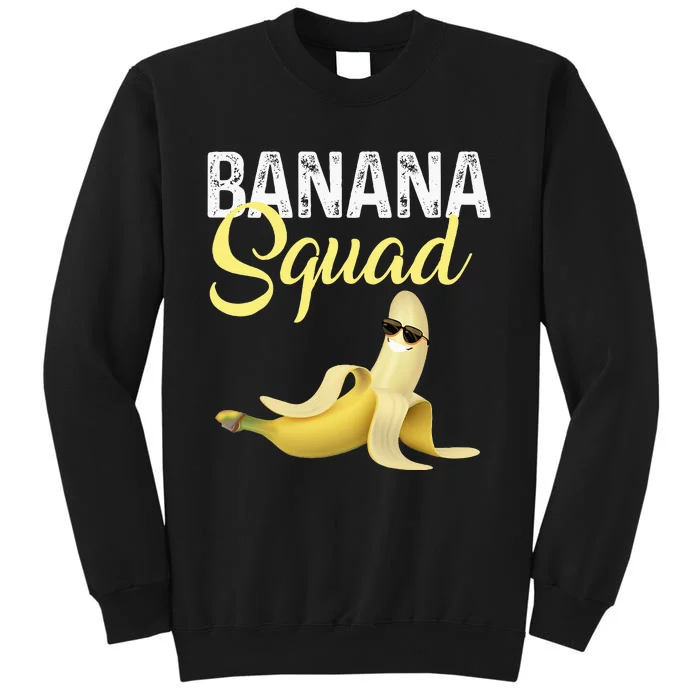 Cool Banana Squad Halloween Costume Banana Sunglusses Sweatshirt