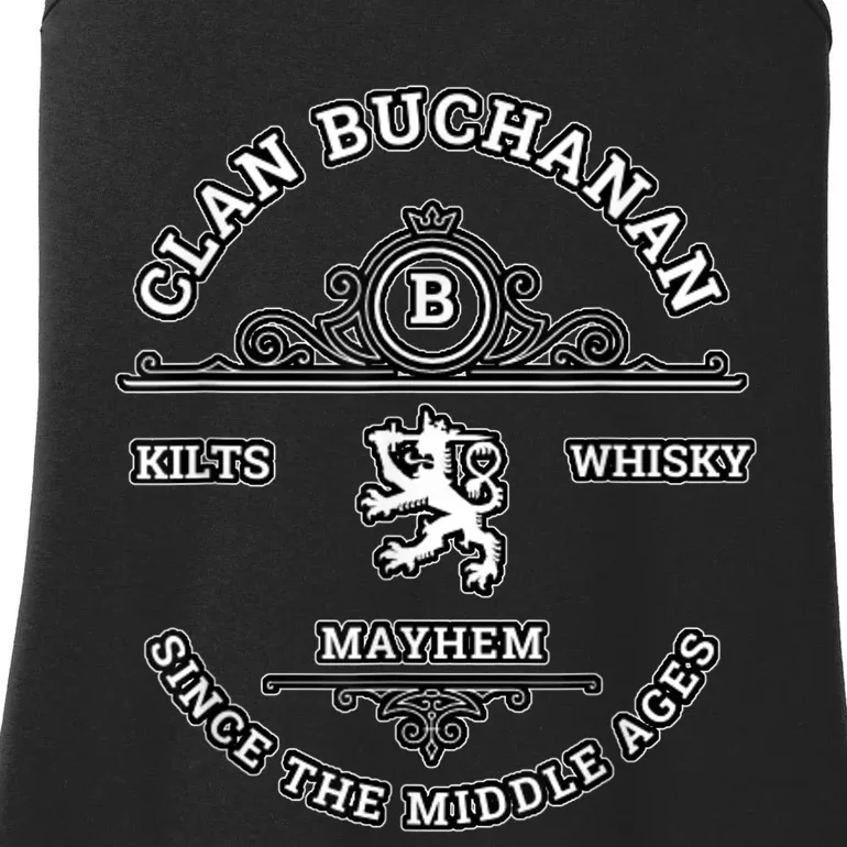 Clan Buchanan Scottish Kilt Highland Games Ladies Essential Tank