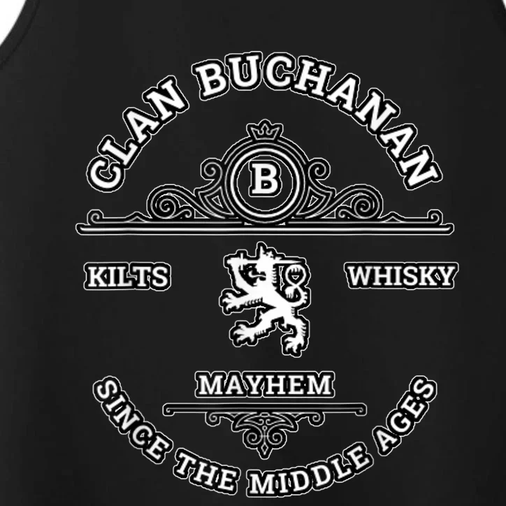 Clan Buchanan Scottish Kilt Highland Games Performance Tank