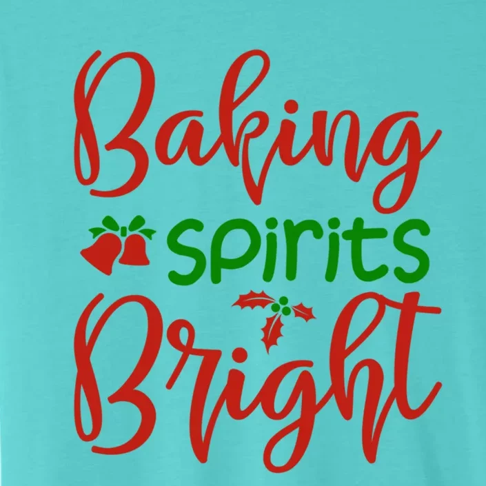 Christmas Baking Spirits Bright Cute Family Matching Holiday Gift ChromaSoft Performance T-Shirt