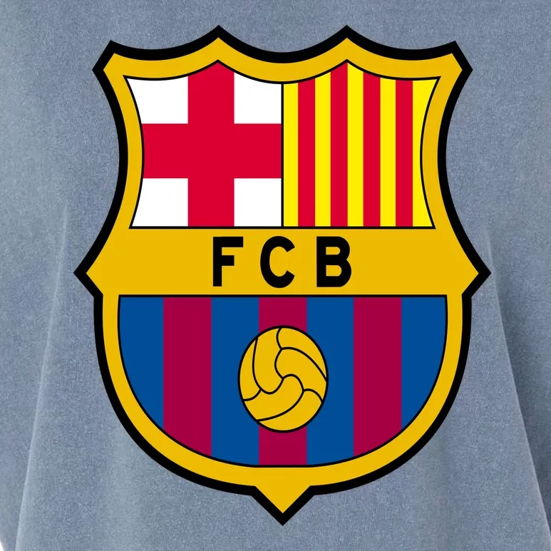 Cool Barcelona Soccer Jersey Garment-Dyed Women's Muscle Tee