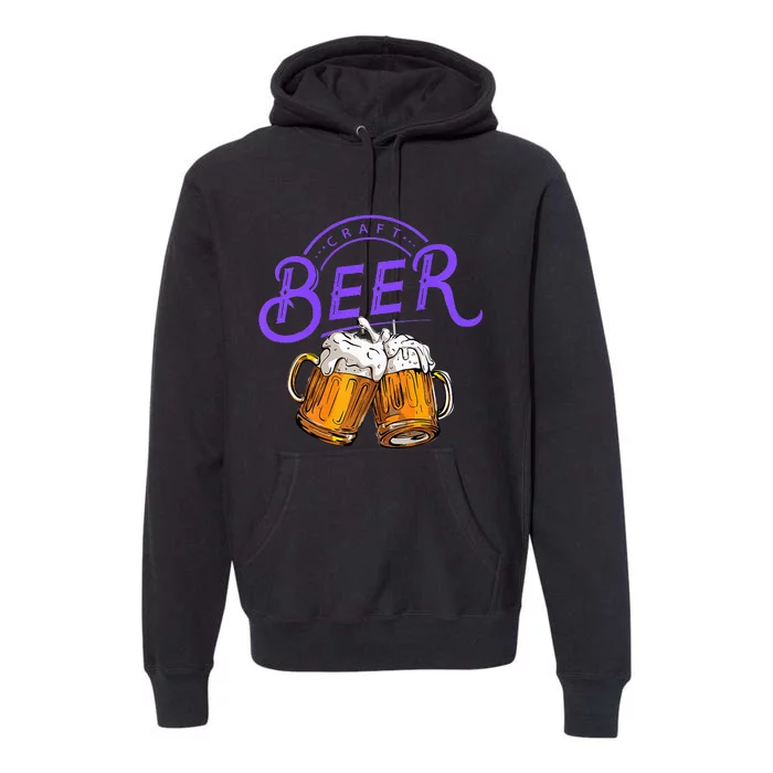 Craft Beer Summer Premium Hoodie