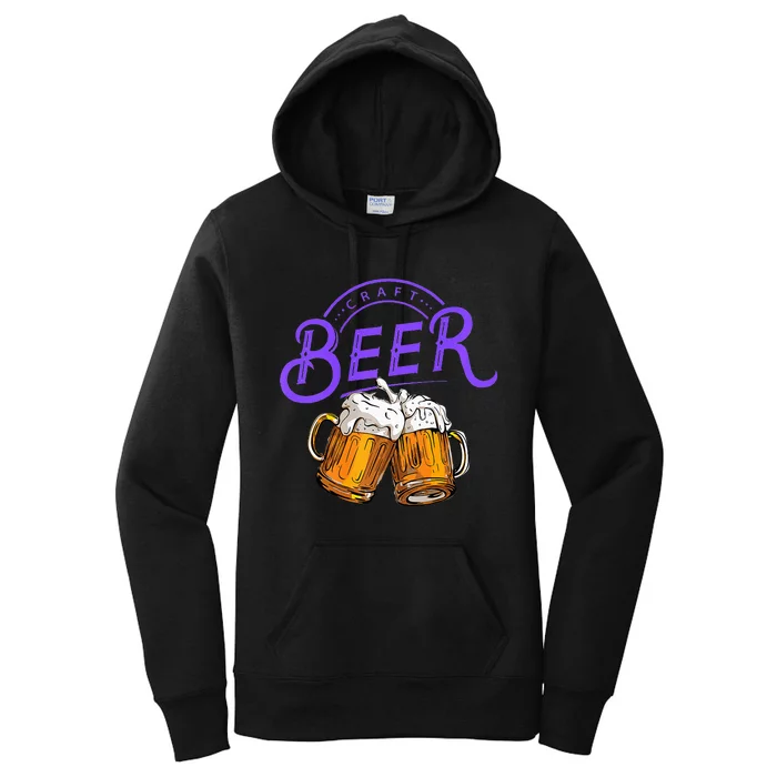 Craft Beer Summer Women's Pullover Hoodie