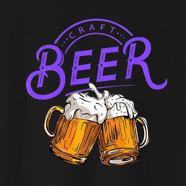 Craft Beer Summer Women's Crop Top Tee